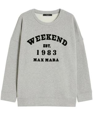Weekend by Maxmara Hoodies & Sweatvesten ,Grijs ,Sweatshirts