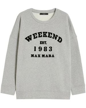 Weekend by Maxmara Hoodies & Sweatvesten ,Grijs ,Sweatshirts