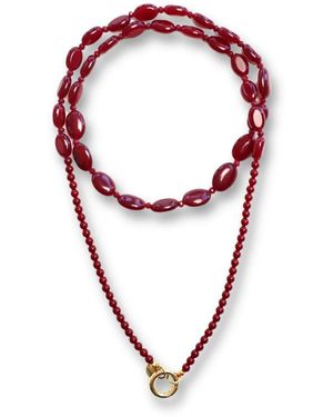 BONNIE STUDIOS Funky Lange Ketting - Rood