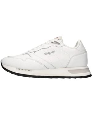 Blauer Schoenen ,Wit ,Leer Ryder 01 Nys Sneaker