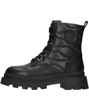 Blauer Kimmel Combat Boot - Zwart