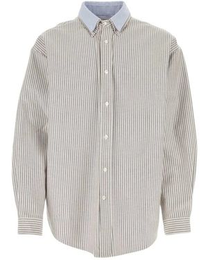Hed Mayner Casual Shirts - Grey