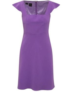 Pinko Jurken Damesjurken Midi Jurken - Paars