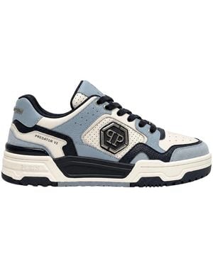 Philipp Plein Low Top Predator V2 - Blauw