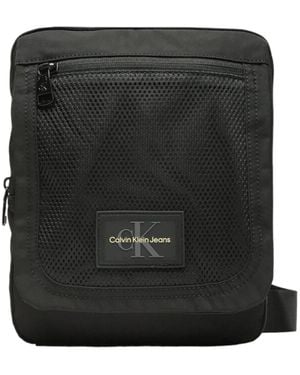 Calvin Klein Cross Body Messenger - Black