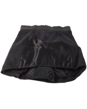 Dolce & Gabbana Girdle Panties - Zwart