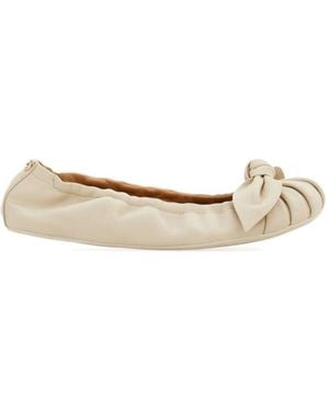 Ferragamo Ballerinas - Neutro