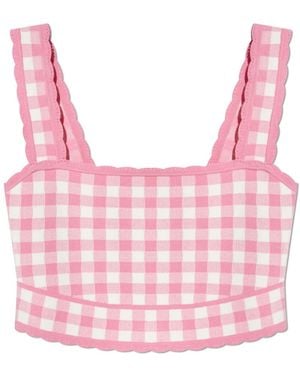 LoveShackFancy Sleeveless Tops - Rose