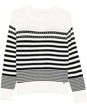 Liu Jo Round-Neck Knitwear - Negro