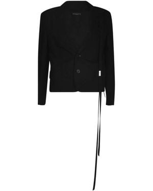 Ann Demeulemeester Blazers - Black
