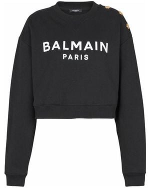 Balmain Sweatshirts - Negro