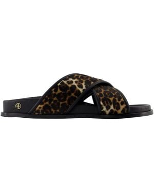 Anine Bing Emi Sandals - Black