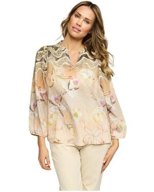 2-Biz Blouses - Natural
