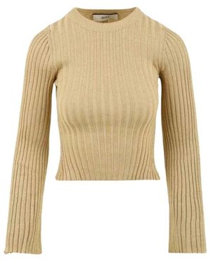 Akep Round-Neck Knitwear - Natural