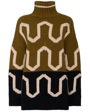 La DoubleJ Comber turtleneck - Grün