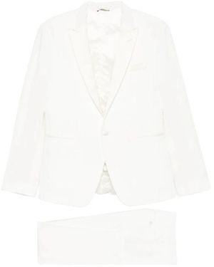 Reveres 1949 Single Breasted Suits - White