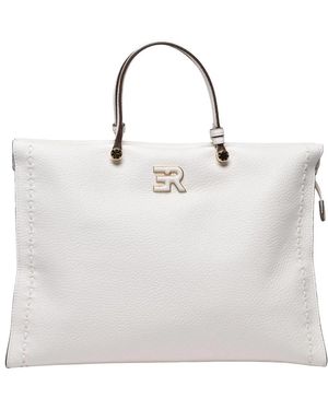 Ermanno Scervino Tote Bags - White