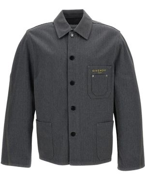 Givenchy Light Jackets - Gray