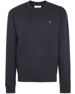 Ami Paris Sweatshirts - Azul