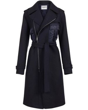 Iceberg Belted Coats - Bleu