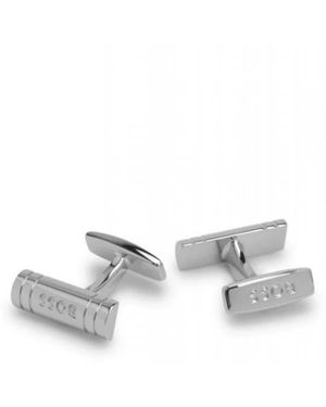 BOSS Cufflinks & Tie Clips - Blanco