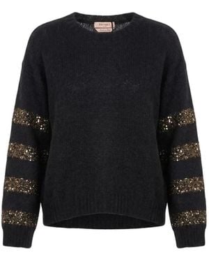 Twinset Truien & Vesten ,Zwart ,Twin-Set Truien