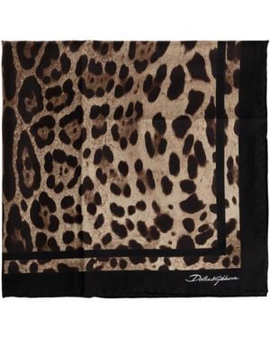 Dolce & Gabbana Silky Scarves - Zwart