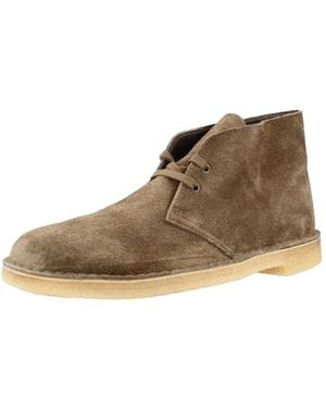 Clarks Lace-Up Boots - Marron