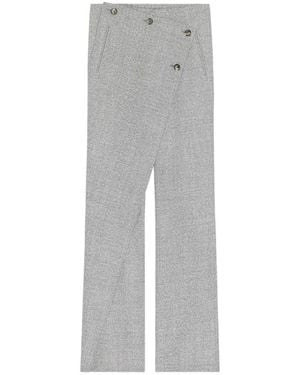Courreges Wide Trousers - Grey