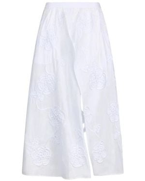 Liu Jo Midi Skirts - White