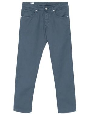 Incotex Straight Trousers - Azul