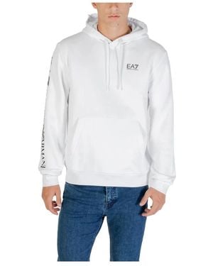 EA7 Hoodies - Bianco