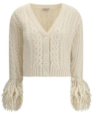 Moncler Cardigans - Blanco