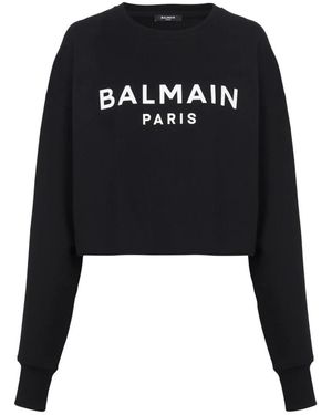 Balmain Felpa paris - Nero