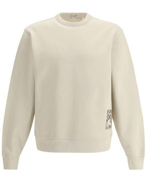 Burberry Sweatshirts - Bianco