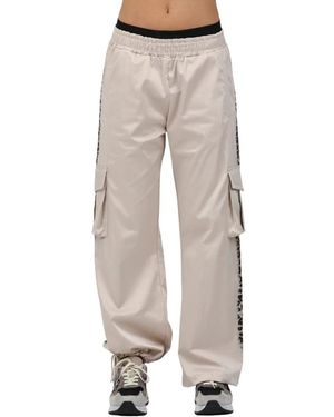 DISCLAIMER Wide Trousers - Grey