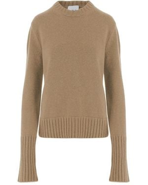 Sa Su Phi Truien & Vesten ,Bruin ,Kasjmier Cashmere Trui - Naturel