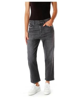 DIESEL Straight Fit Jeans - Black
