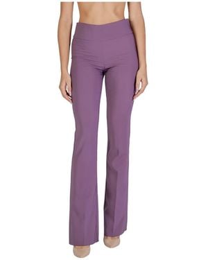 Sandro Ferrone Wide Trousers - Viola