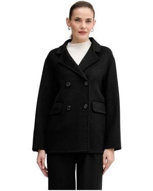GAUDI Double-Breasted Coats - Nero