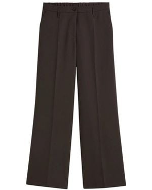 Summum Wide Trousers - Grey