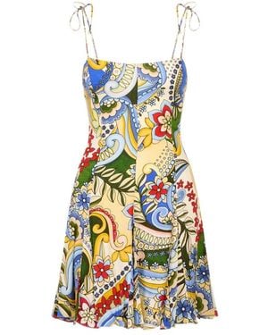 Alice + Olivia Jeanette Jurk - Meerkleurig