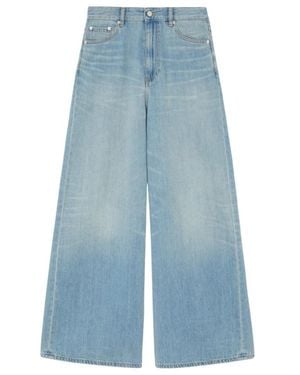 Ganni Jeans ,Blauw ,Denim Lightweight Denim Marri 2.0 Jeans