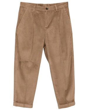 Daniele Alessandrini Broeken ,Katoen Da 127P007Co 0561 Broek - Naturel