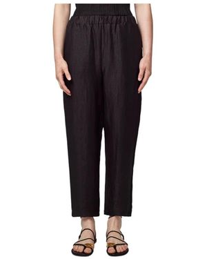 Alpha Studio Tapered Trousers - Zwart