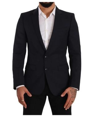 Dolce & Gabbana Blazer martini blu scuro