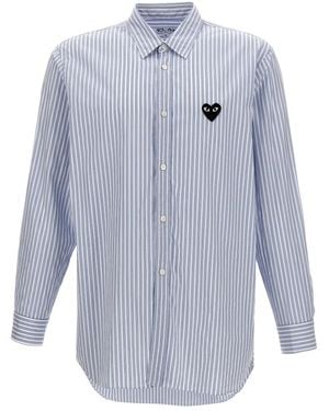 COMME DES GARÇONS PLAY Casual Shirts - Blue