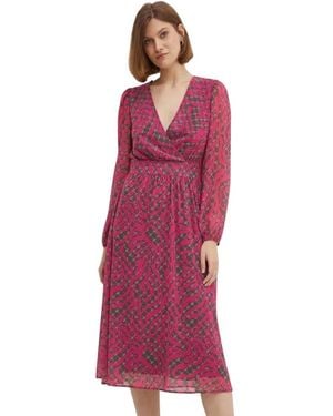 Joop! Jw243D270 Wickelkleid Midi - Rot