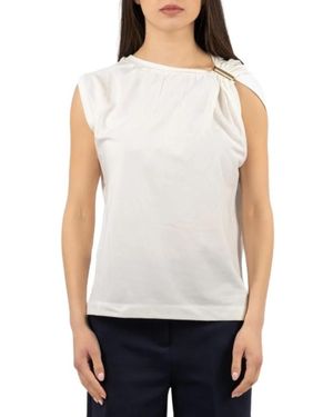Pinko Sleeveless Tops - Blanco