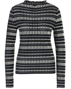 Marc Cain Round-Neck Knitwear - Zwart